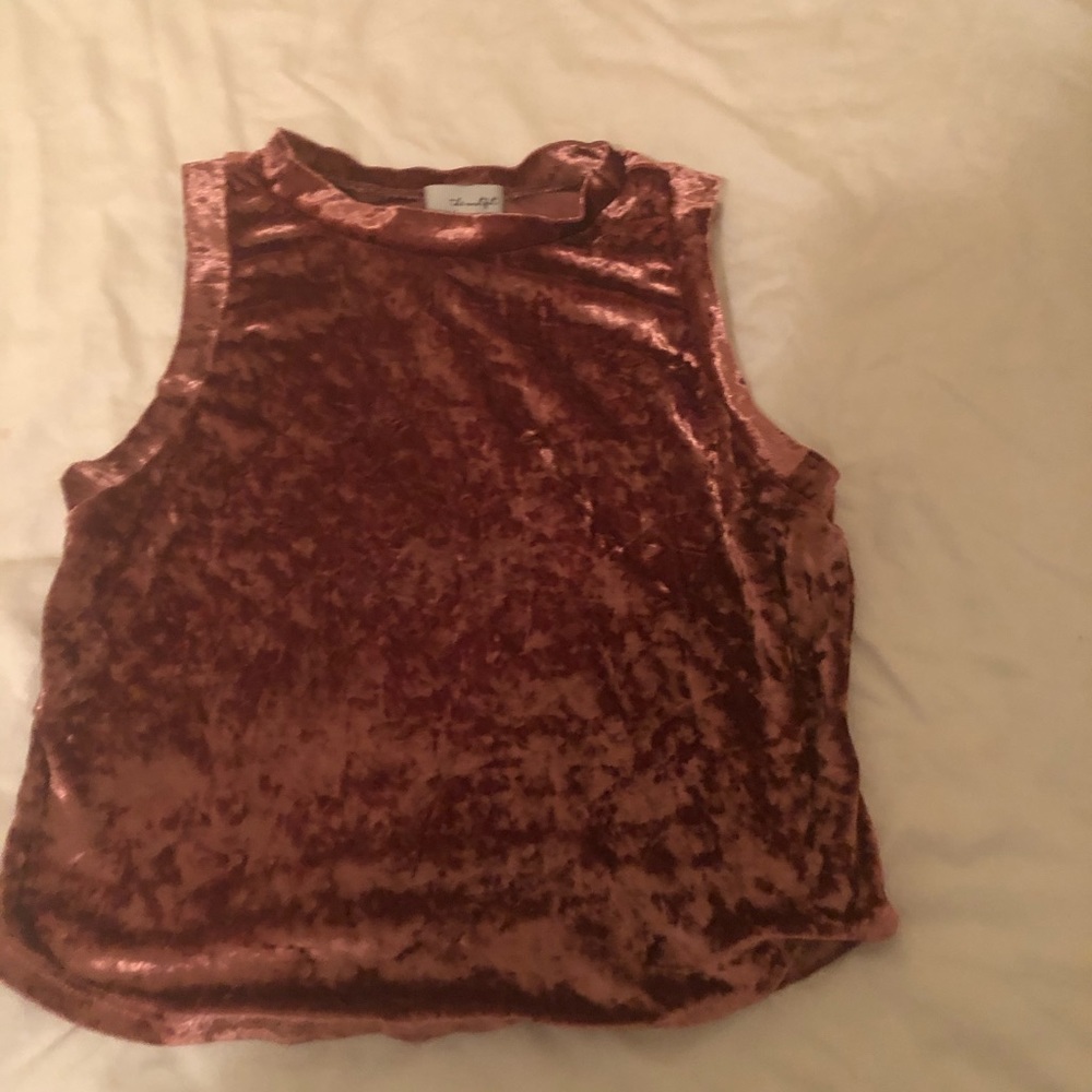 Velvety Crop Top - Picture 2 of 2